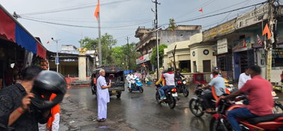 चतराः बारिश ने दिलाई गर्मी से राहत, पांच डिग्री गिरा पारा