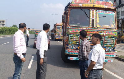 Dhanbad News : NH पर खड़े 75 वाहनों पर कार्रवाई, टास्क फोर्स ने वसूला ₹9 लाख जुर्माना