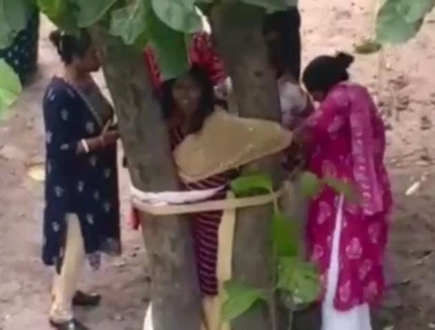 Woman beaten