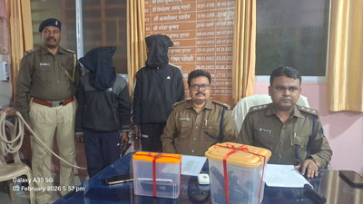 लातेहारः तुबेद कोल माइंस में फायरिंग मामले में राहुल दुबे गैंग के दो अपराधी गिरफ्तार