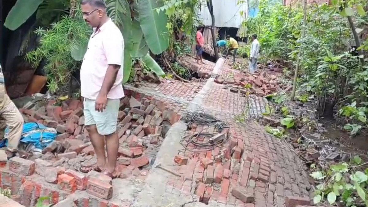 Boundary demolished
