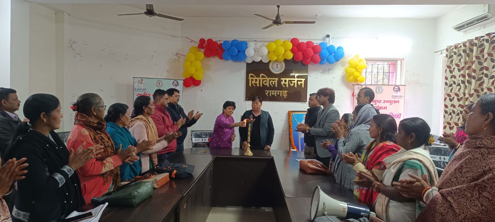 रामगढ़ः कुष्ठ रोग खोज अभियान, सहिया दीदियों ने निकाली जागरूकता रैली