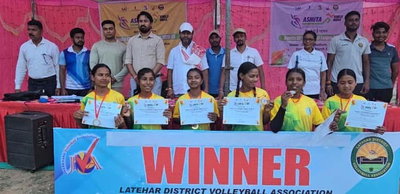 लातेहार में खेल प्रतिभाओं की कमी नहीं: अवनिश त्रिपाठी