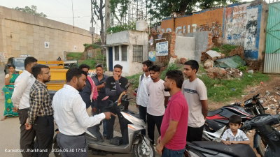 Ramgarh News : डीटीओ ने चलाया वाहन जांच अभियान, बिना हेलमेट बाइक-स्कूट चलाने वालों को चेतावनी