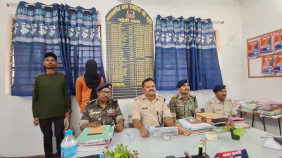 Palamu News : पांकी में देसी कट्टा व गोली के साथ युवक गिरफ्तार