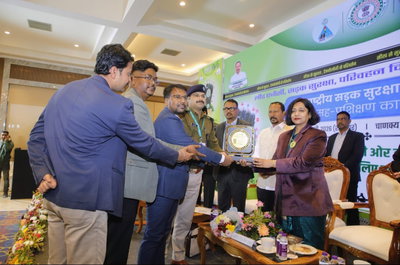 सड़क सुरक्षा में उत्कृष्ट कार्य के लिए रामगढ़ जिले को दूसरा पुरस्कार