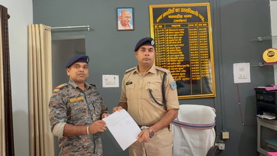 Latehar News : प्रशिक्षु डीएसपी रामलखन वर्णवाल को बरवाडीह थाना का जिम्मा