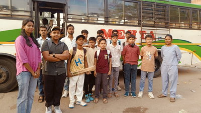 जेपीएल क्रिकेट टूर्नामेंटः सिमडेगा की टीम जमशेदपुर रवाना