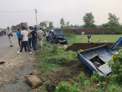 Jamtara News : मिहिजाम में थार व टेंपो की टक्कर में दो लोग घायल, धनबाद रेफर