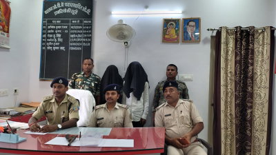 Giridih News : लूट की योजना बना रहे दो युवक गिरफ्तार, हथियार बरामद