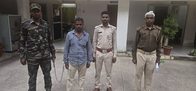 जमशेदपुरः बहरागोड़ा में प्रतिबंधित मांस के साथ युवक गिरफ्तार