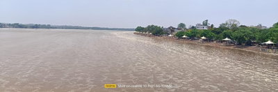 Palamu News : कोयल नदी का जलस्तर बढ़ा, रिवर फ्रंट पर लौटी रौनक