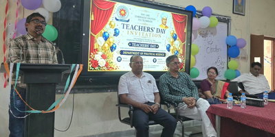 Hazaribagh News : विभावि के राजनीति विज्ञान विभाग में मना शिक्षक दिवस