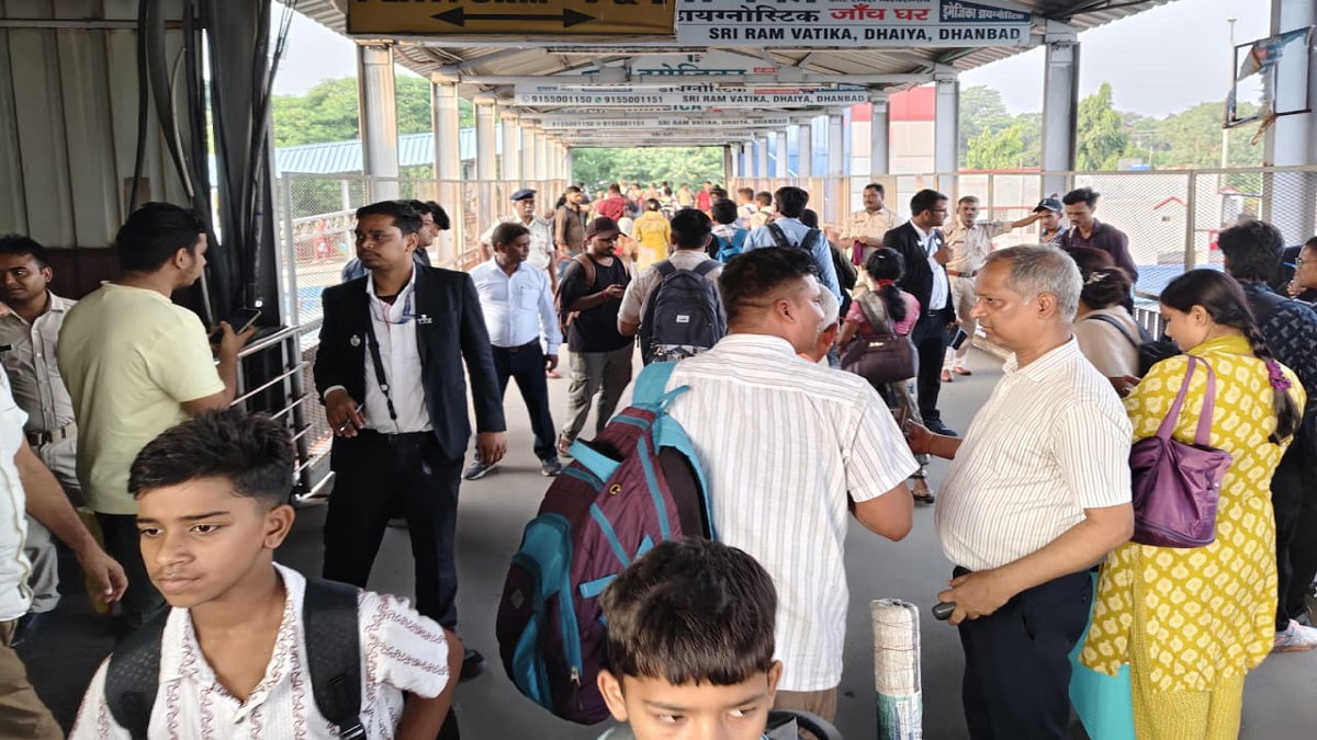 Dhanbad station