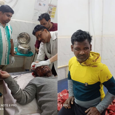 बहरागोड़ा: वाहन की चपेट में आ बाइक सवार 2 युवक गंभीर रूप से घायल