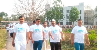 सिमडेगाः विश्व स्वास्थ्य दिवस पर पुलिस केंद्र में जागरूकता कार्यक्रम