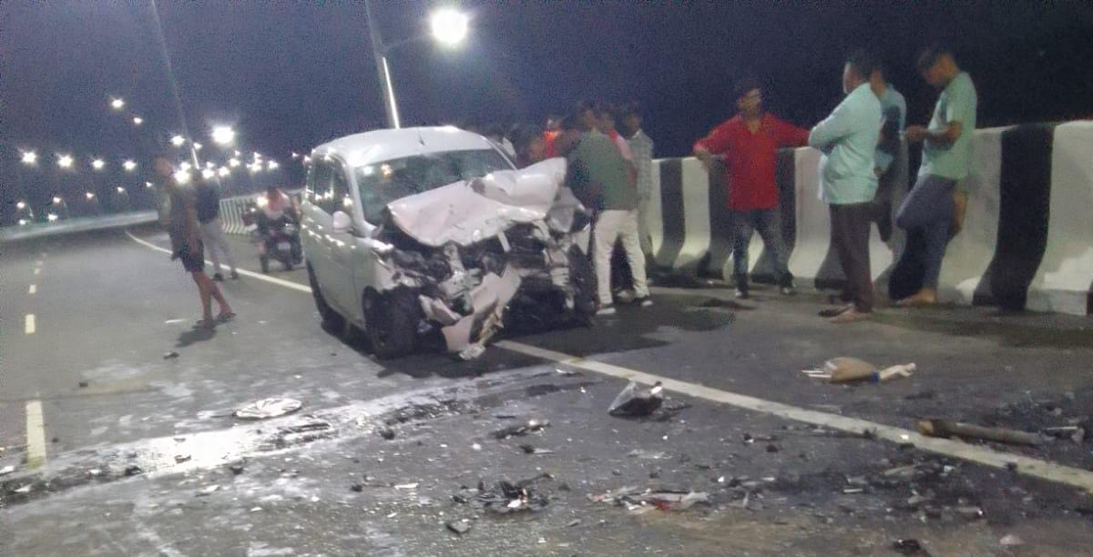 पलामू: दो कारों के बीच टक्कर में रांची निवासी महिला की मौत, छह लोग गंभीर रूप से घायल