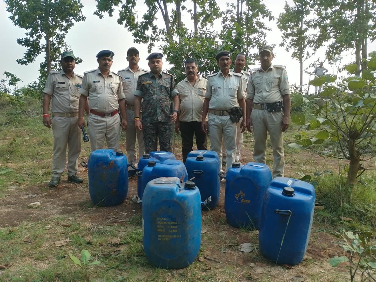 750 liters liquor seized