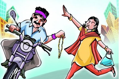 Ranchi News : कांके रोड में बाइक सवार अपराधियों ने महिला के गले से छीनी चेन