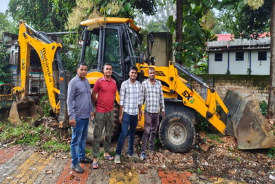 Giridih News : वन भूमि पर अवैध कब्जा की भू-माफियाओं की कोशिश नाकाम, जेसीबी जब्त