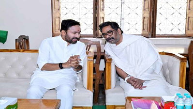 CM हेमंत सोरेन से मिले केंद्रीय मंत्री जी. किशन रेड्डी,  रूपी सोरेन को दी श्रद्धांजलि
