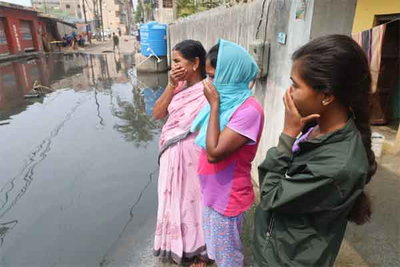 पुरानी रांची बनी नरक, गंदे पानी के जलजमाव ने जीना किया मुश्किल