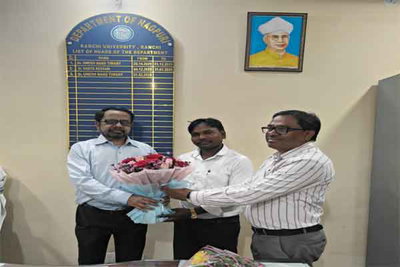 7 वर्ष कानूनी लड़ाई लड़कर डॉ मनोज कच्छप बने RU के अस्सिटेंट प्रोफेसर