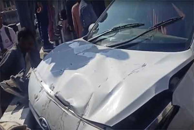 रांची : कोकर में कार ने ऑटो को मारी टक्कर, पांच लोग घायल