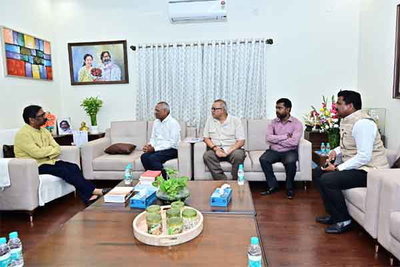 CM से मिले वरिष्ठ वैज्ञानिक जी.बी.के. सुब्रमण्यम, कैंसर मरीजों को अत्याधुनिक इलाज देने पर जोर