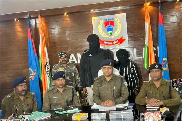 रांची : सुखदेव नगर पुलिस ने किया ब्राउन शुगर के साथ दो युवकों को अरेस्ट