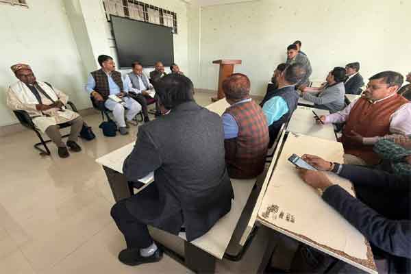 सीयूजे में ‘भारत-केंद्रित विमर्श’ पर आयोजित हुआ कार्यक्रम