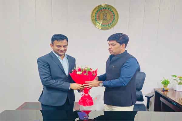 IAS शशि रंजन ने अपर सचिव, पेयजल विभाग का पदभार संभाला