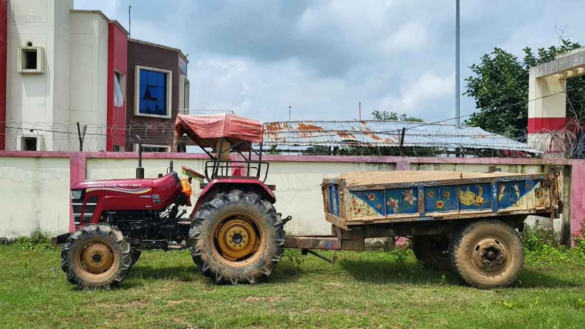 tractor loaded