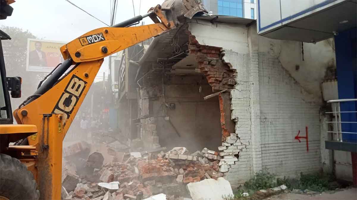 Encroachments removed