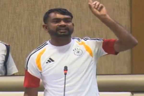 सदन में जयराम महतो ने उठाया जमीन, 1932 खतियान व कुर्मी समाज को ST दर्जा देने का मुद्दा