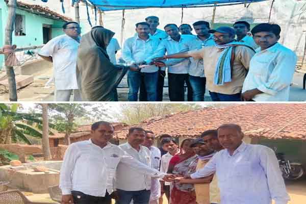 जामताड़ा : मृतक डीलरों के परिजनों से मिले डीलर एसोसिएशन सदस्य, दी सहायता राशि