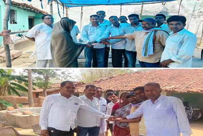 जामताड़ा : मृतक डीलरों के परिजनों से मिले डीलर एसोसिएशन सदस्य, दी सहायता राशि