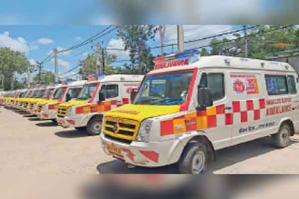 ambulance employees