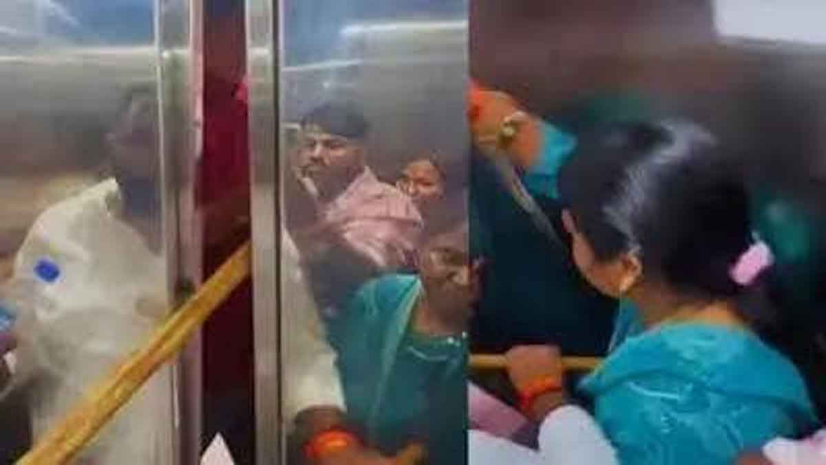 stuck in elevator