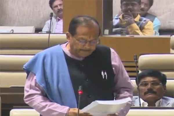 झारखंड विस सत्र : मंत्री राधाकृष्ण किशोर ने पेश किया 6450 करोड़ का तृतीय अनुपूरक बजट