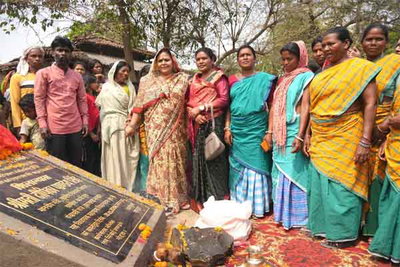 महगामा में विकास की बयार: करोड़ों की जल योजनाओं का मंत्री दीपिका ने किया शिलान्यास