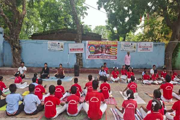 Ranchi News: नवा बिहान के योग शिविर में 280 लोगों ने लिया भाग