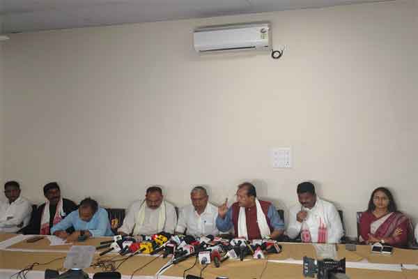 राज्यसभा चुनाव परिणाम पर कांग्रेस का पलटवार, भाजपा-राजद के आरोपों को बताया निराधार