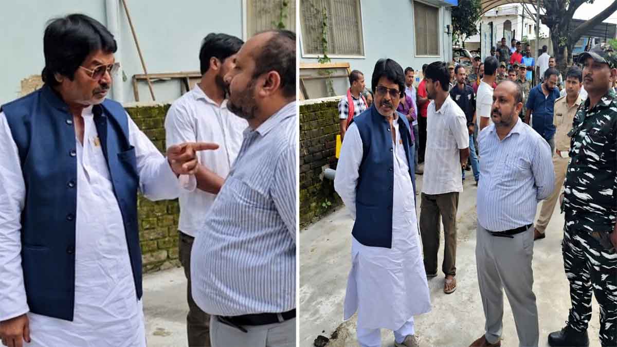 प्रशासन के घुटने टेकने से ही पूर्व मंत्री योगेंद्र साव ने खास महाल जमीन पर कब्जा किया