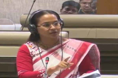 कृषि विभाग पर उठे सवालों का सदन में शिल्पी नेहा तिर्की ने दिया जवाब