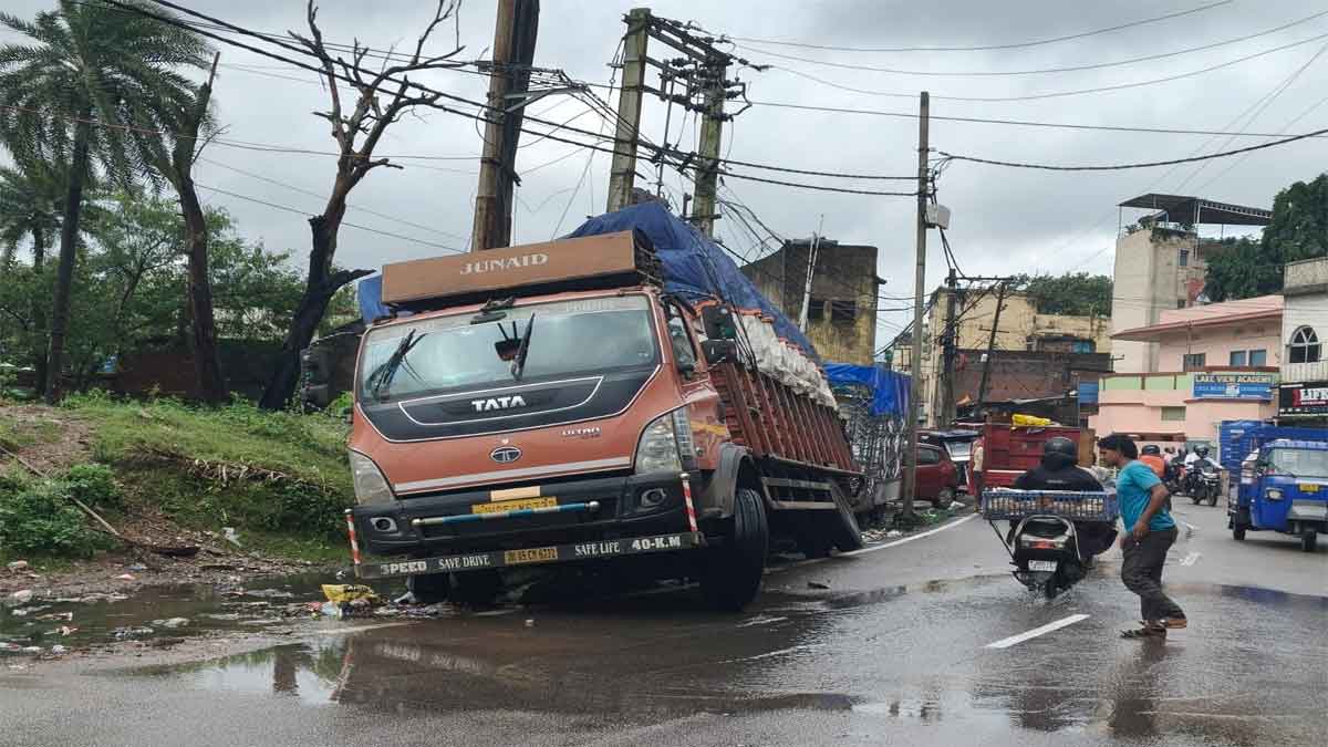 stuck truck