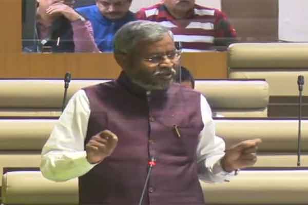 सदन में बोले बाबूलाल - भूमिहीनों को ना उजाड़े सरकार, उनके मामले अलग