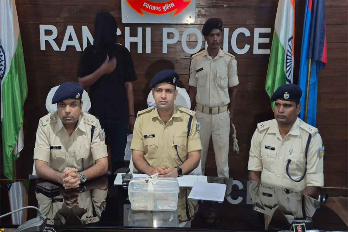 Ranchi News: अशोक नगर चोरी केस में एक और आरोपी अरेस्ट, जेवर भी बरामद