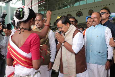 Ranchi News: बीजेपी के राष्ट्रीय अध्यक्ष नितिन नबीन पहुंचे रांची, नेता व कार्यकर्ताओं में भरेंगे जोश