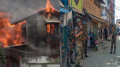 National News: मणिपुर में शनिवार को फिर हुई हिंसा, एक नेपाली नागरिक समेत 8 लोगों की मौत